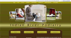 Desktop Screenshot of indianriverpodiatry.com